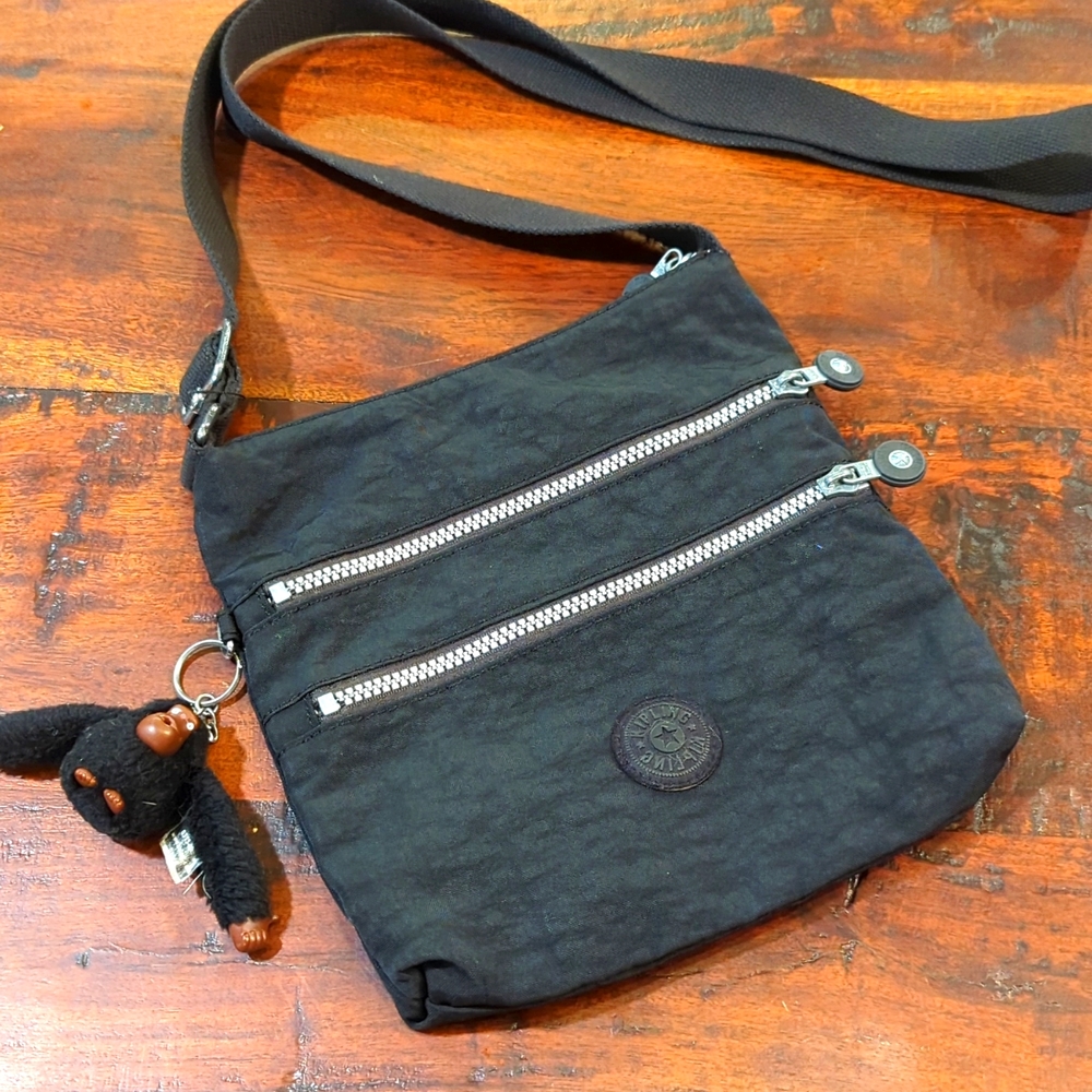 Kipling Kylee Crossbody Shoulder Bag Black